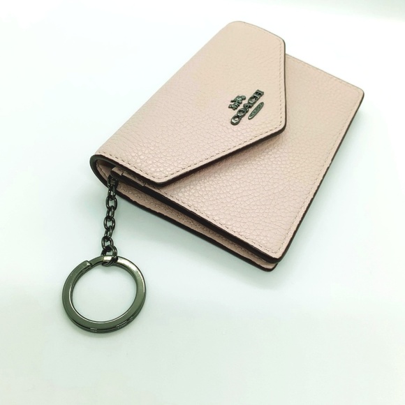 Coach Accessories - NWT Coach Pebble Leather Envelope Card Case 68395E